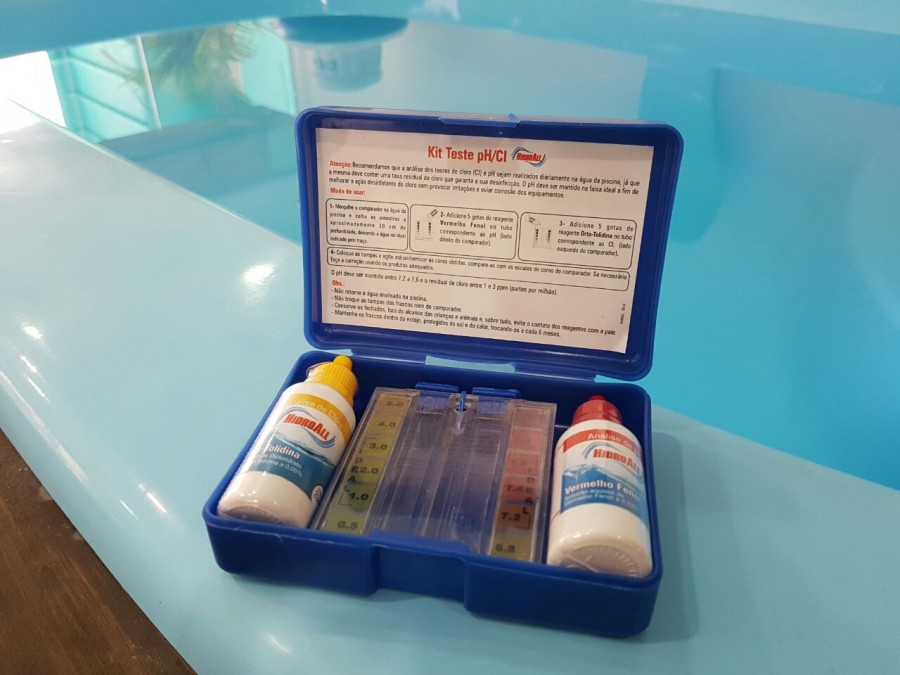 como medir o ph e alcalinidade da piscina