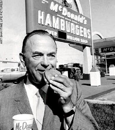 MacDonald History: Raymond Albert "Ray" Kroc