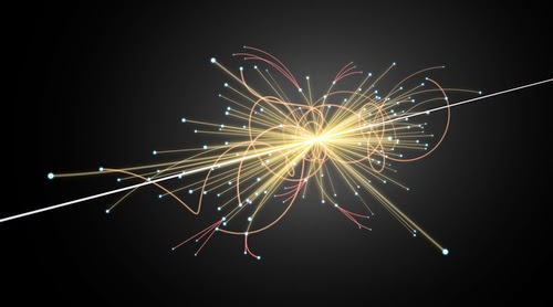 collisione particelle LHC 