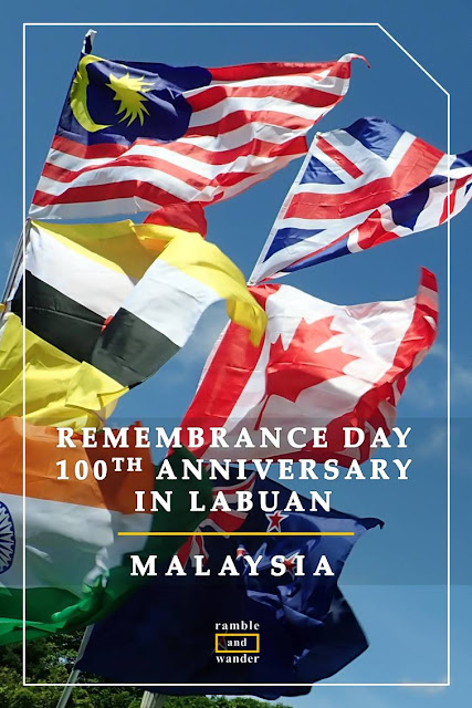 Malaysia: Remembrance Day in Labuan - Ramble and Wander