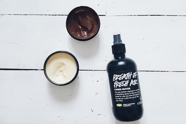 Lush skincare - Ultrabland, breath of fresh air, cupcake Lush skincare - Ultrabland, breath of fresh air, cupcake