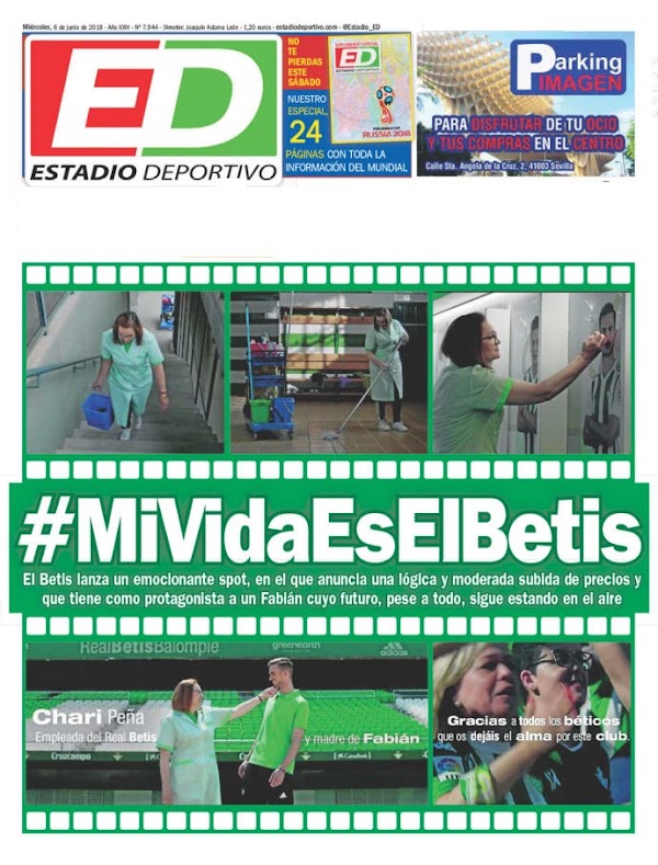 Betis, Estadio Deportivo: "MiVidaEsElBetis"