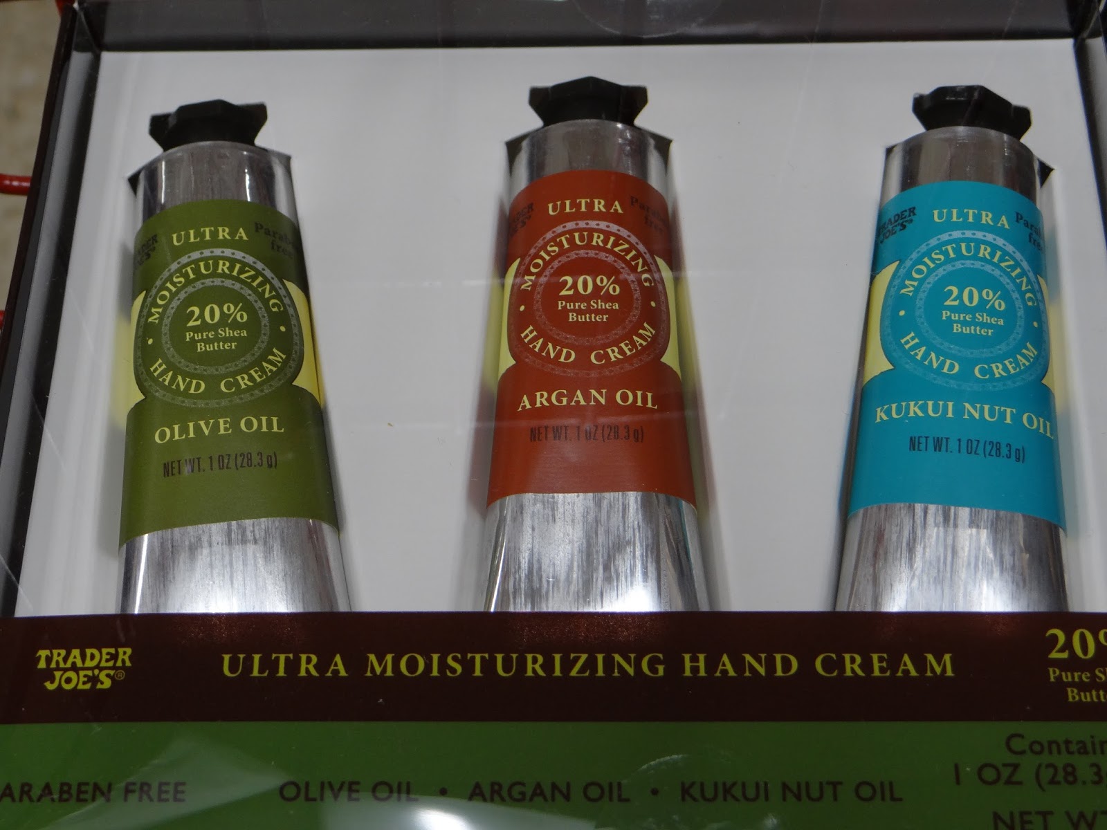 Trader Joe's 365 Ultra Moisturizing Hand Cream Trio