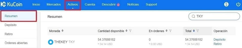 Cómo Invertir en Criptomoneda THEKEY (TKY) Tutorial Actualizado Gratis Comprar al mejor precio THEKEY (TKY) en Kucoin y Coinbase Guía Paso a Paso con Euros y Dolares