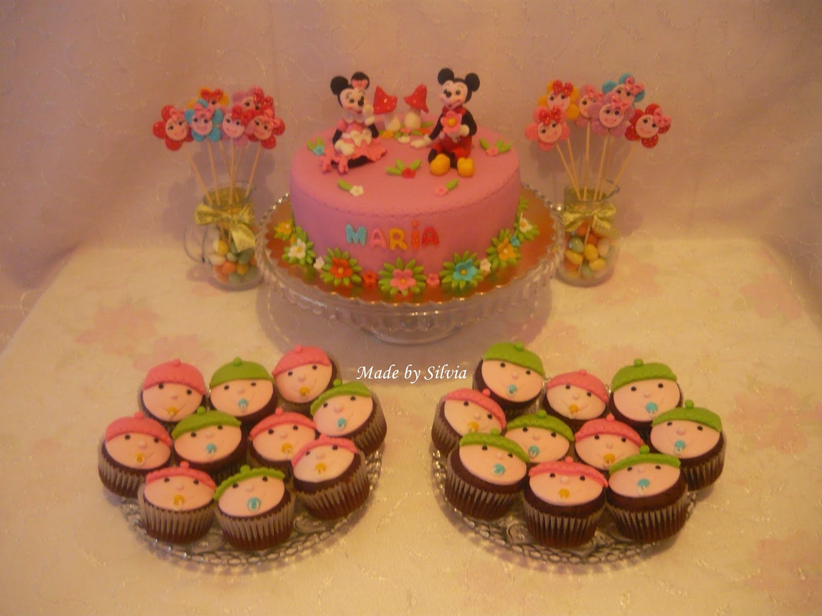 Tort cu Mickey si Minnie