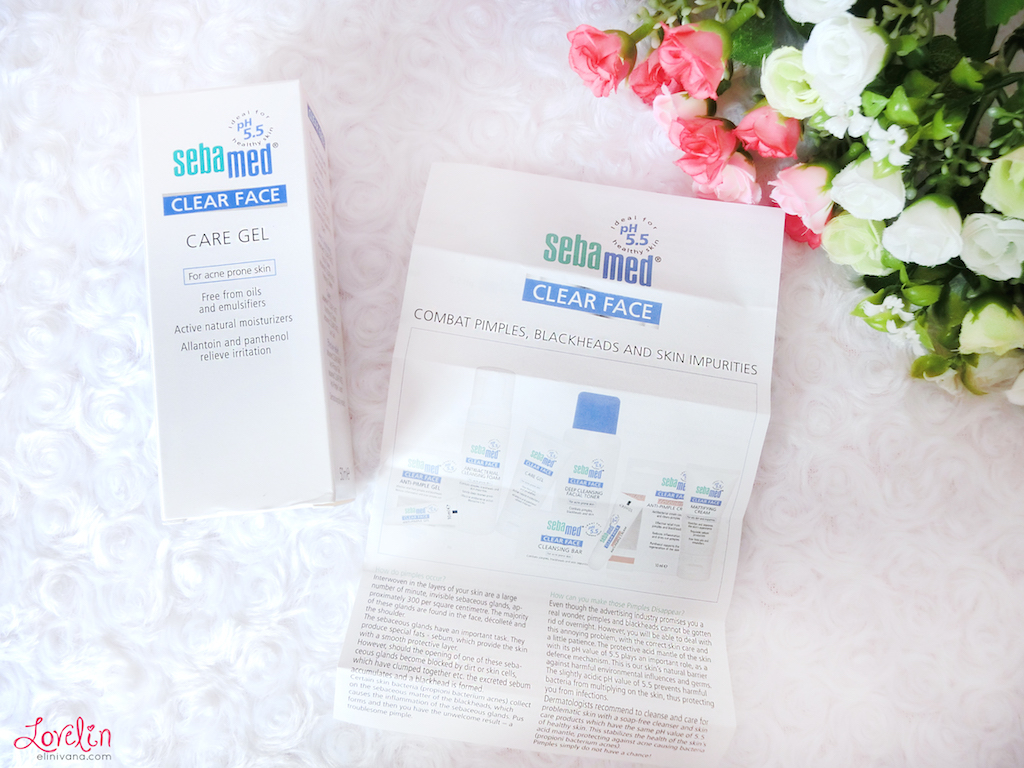 pelembab kulit berjerawat sebamed clear care gel pelembab kulit berjerawat sebamed clear care gel