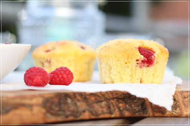 Mein Leben und das Backen...: Buttermilch-Himbeer-Muffins für die ...
