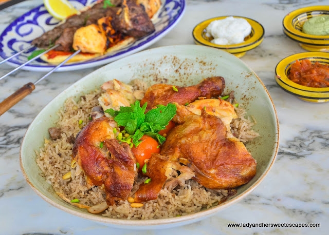 Chicken Rotisserie with Oriental Rice