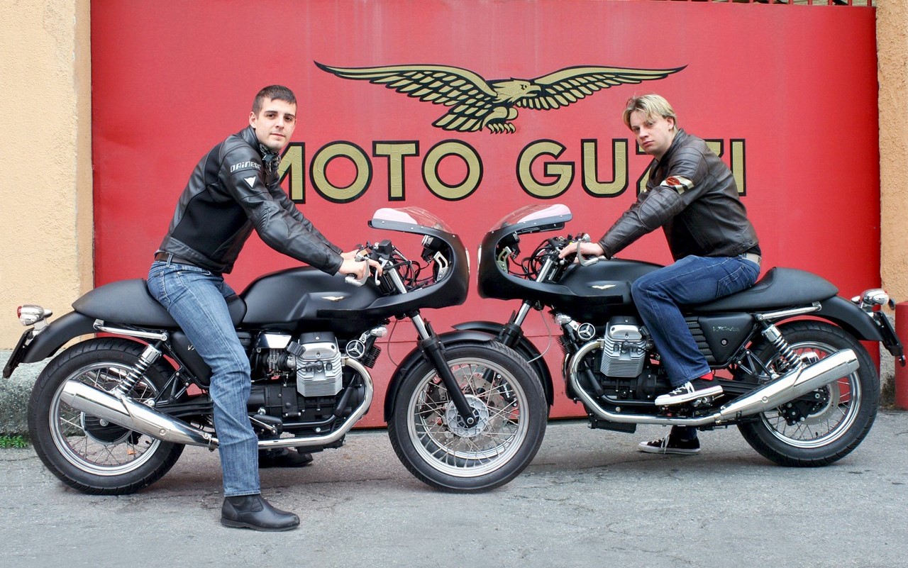 Moto Guzzi v7 Cafe Racer