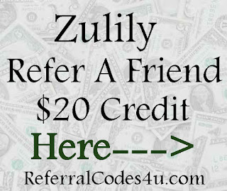 Get a $20 credit for referring your friends to Zulily! See more Refer a Friend Sites and Apps here!