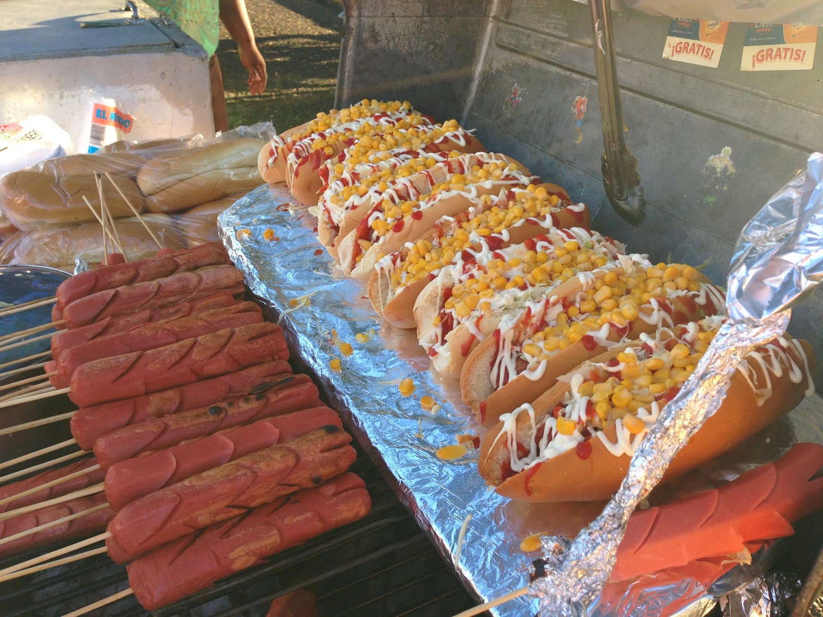 Hot Dog Vending at Estadio Julian Javier