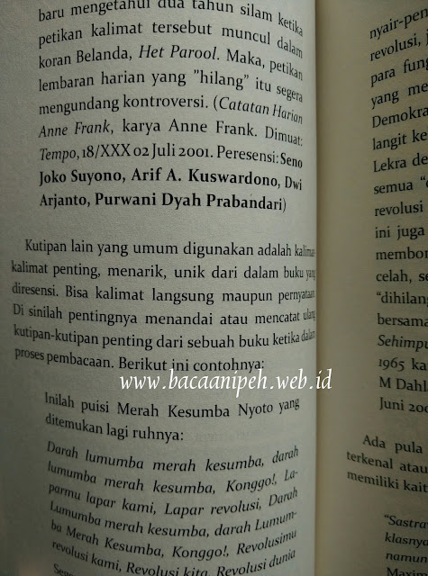 Panduan Wajib Menulis Resensi Buku Panduan Wajib Menulis Resensi Buku
