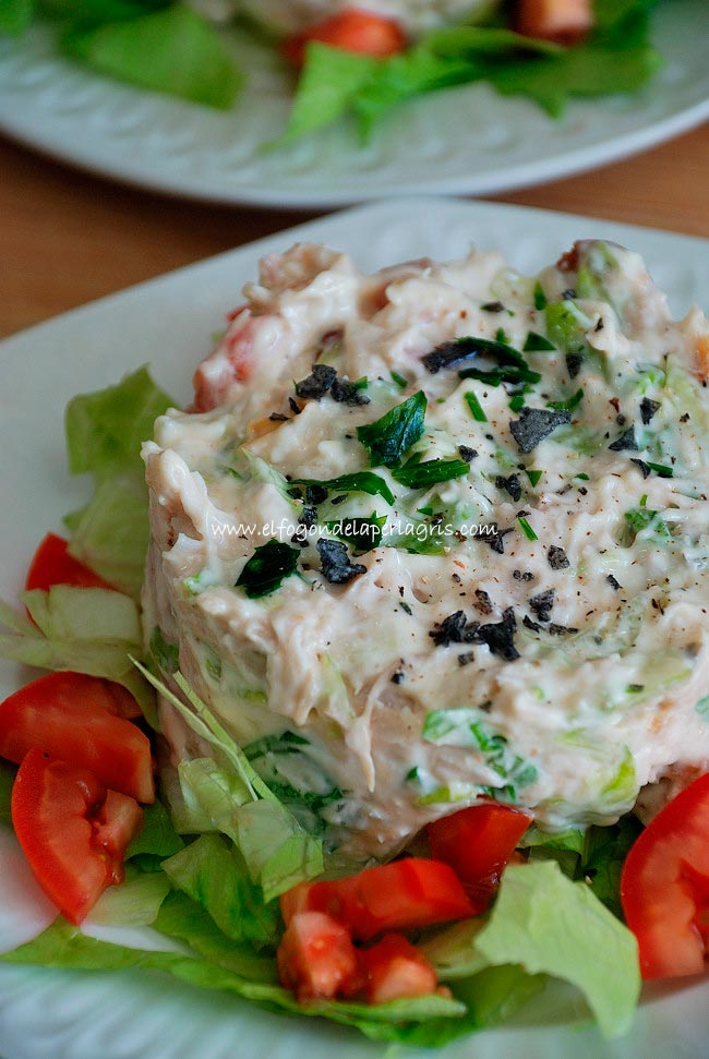 Ensalada de pollo asado Ensalada de pollo asado