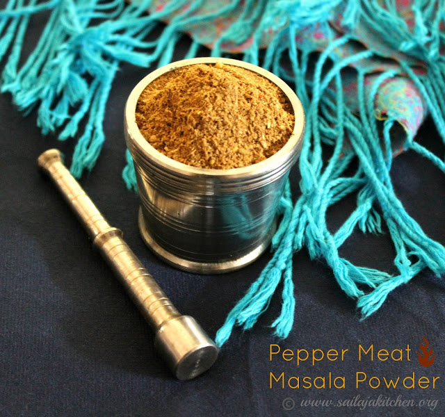 images of Pepper Meat Masala Powder / Homemade Pepper Meat Masala
