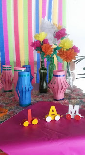Claudia Lobato - Beijocas Coloridas - Arte e outras alegrias: Flores de  papel - Decoração festa Junina