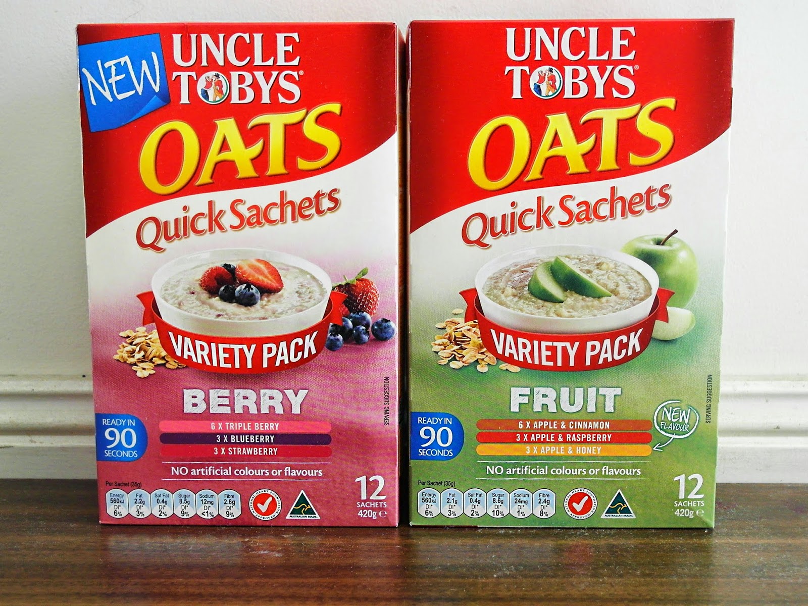 polyphagia ♣: product talk: uncle tobys quick sachet oats
