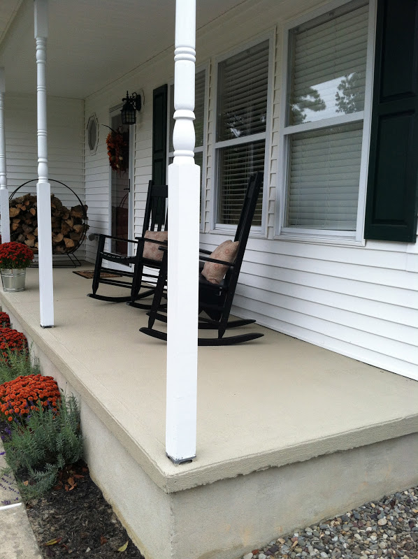 Pine Tree Home Resurfacing Concrete Porch Makeover