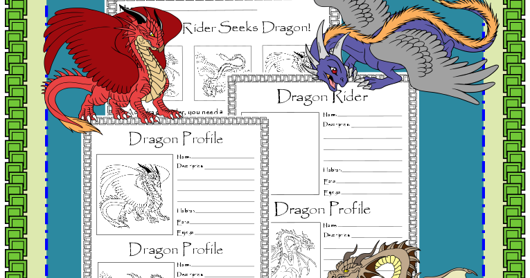 Dragon description words picture