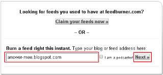 How to add your website to Google FeedBurner?