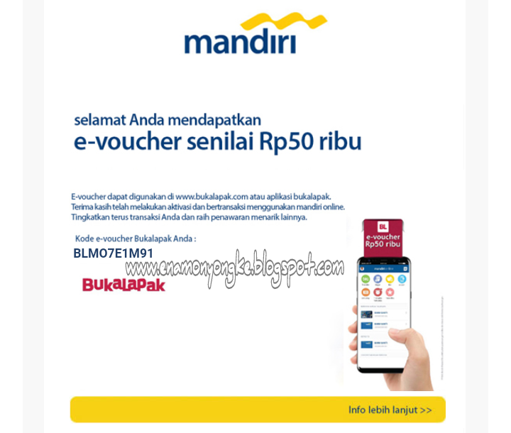 Cara Memasukkan Kode Voucher Di Aplikasi Bukalapak - Bayar ...