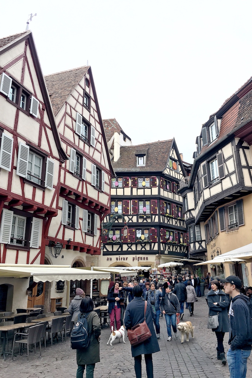 Altstadtgassen in Colmar Altstadtgassen in Colmar