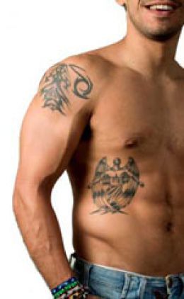 Men tattoo design
