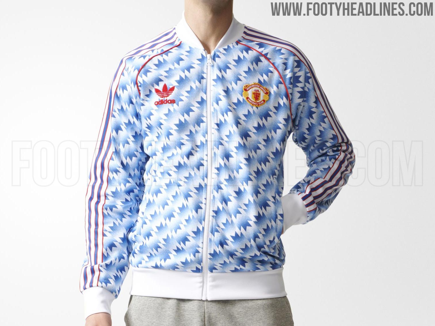 1992-Inspired Adidas Originals Manchester United Track Top Leaked
