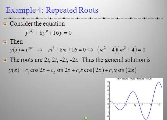 Homogeneous  Differential Equation, Second order Differential Equation,
