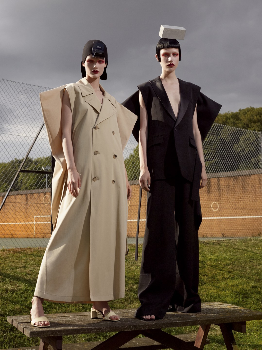 Kris Grikaite, Cara Taylor & Others in Vogue UK December 2019 by Mert