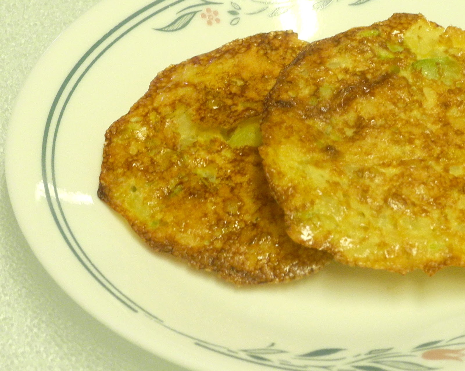 Bake With Bizzy Crispy Baked Zucchini POTATO Pancakes CEiMB