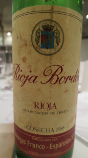 Rioja Bordón Gran Reserva 1985 - DO Rioja, Spain (89 pts)