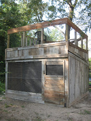 coop treehouse chicken
