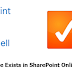 SharePoint Online: Check if File Exists in Document Library using PowerShell CSOM