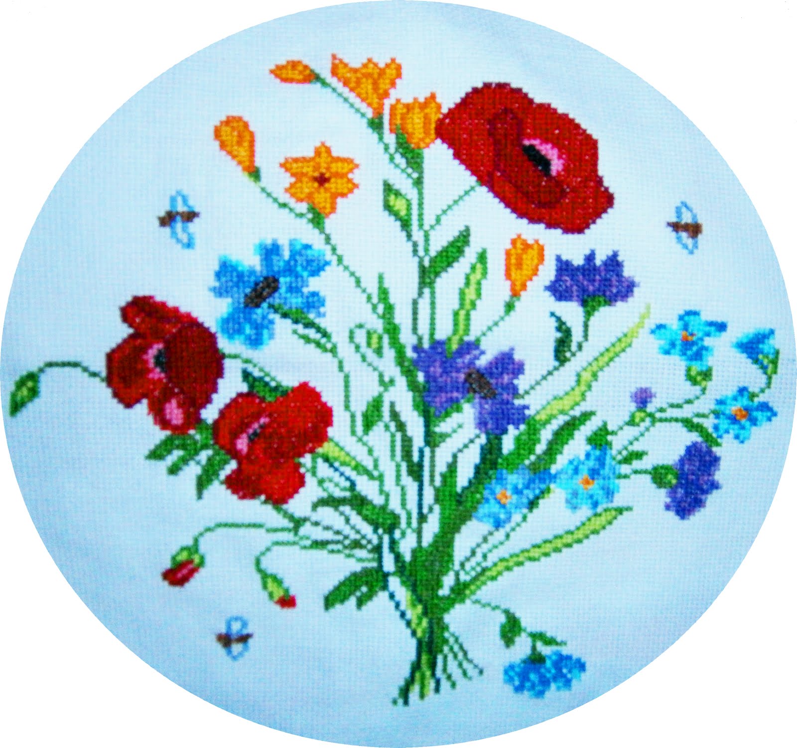 navyblueshoe Friday Arts & Crafts CrossStitching Embroidery