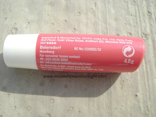 Nivea Fruity Shine Lip Balm in Pink Guava | Review & Swatch