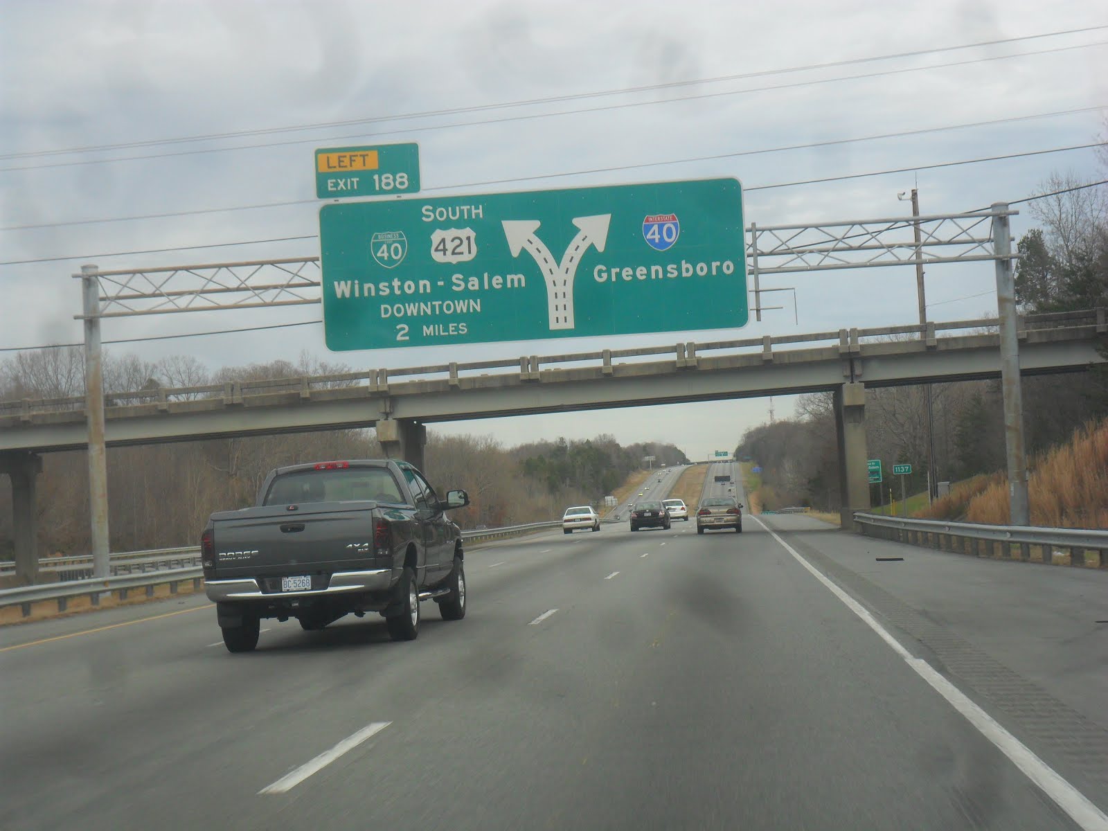 Luke's Signs: Interstate 40 & Business I-40 - North Carolina