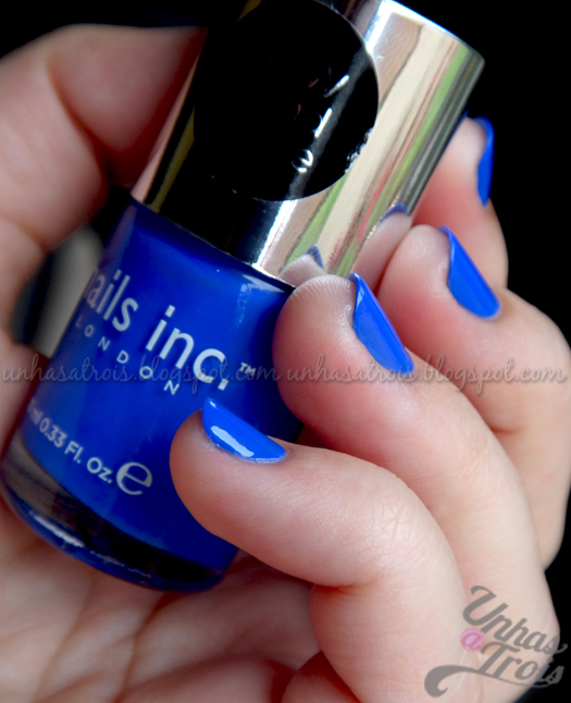 Unhas a Trois Baker Street da Nails Inc. + Quero Sucesso da Passe Nati