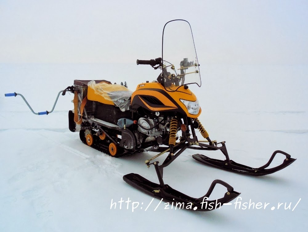 Багажник на снегоход динго своими руками