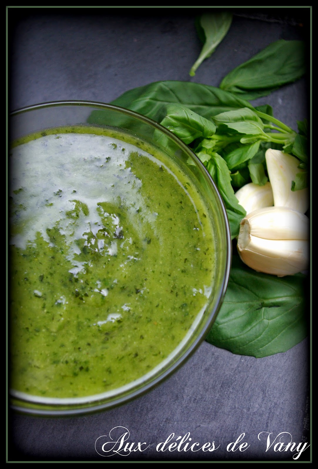 Pesto vert au basilic