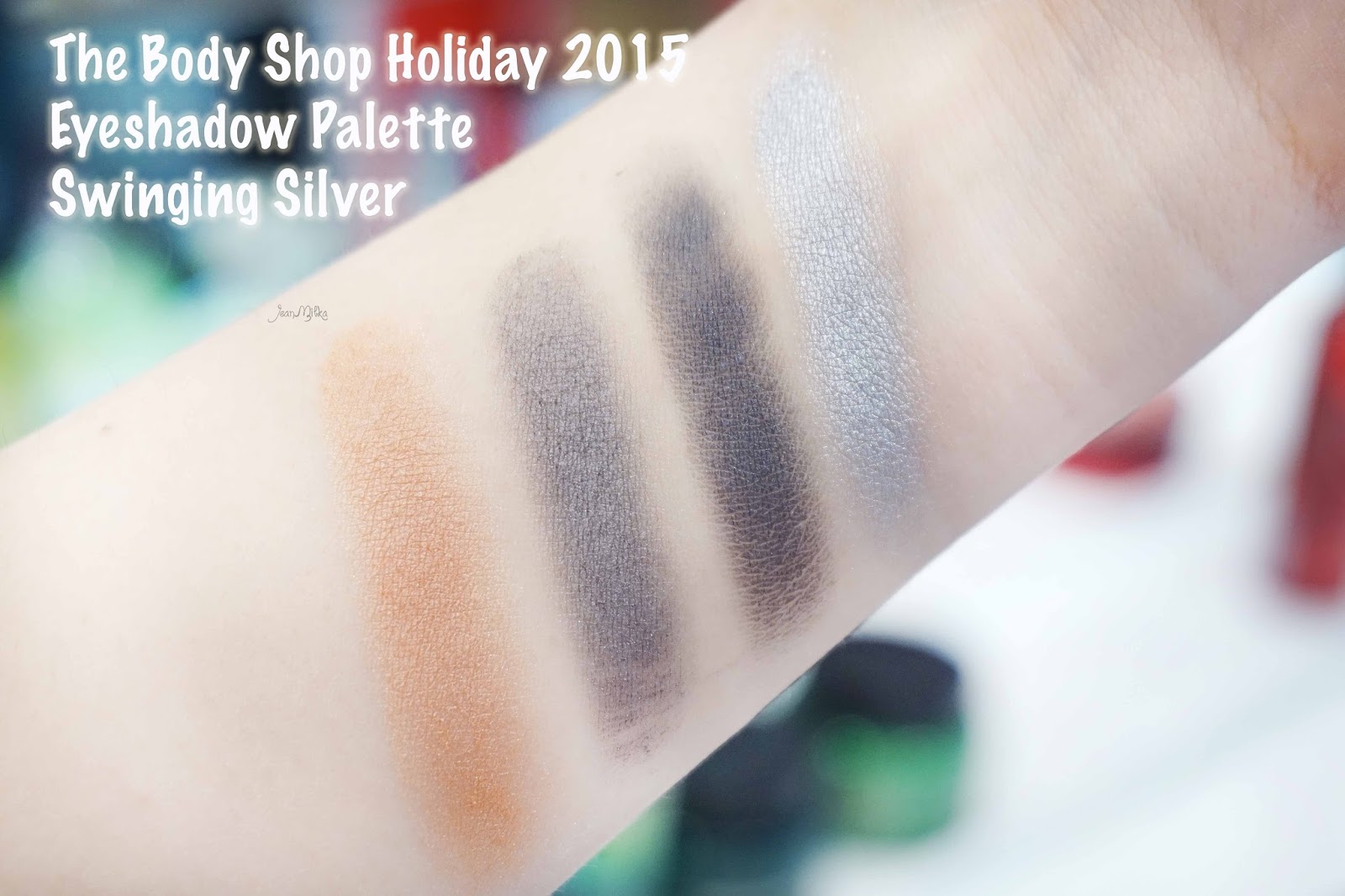 the body shop, body shop, christmas, christmas gift, gift, holiday, gifts. exclusive preview, swinging silver, eyeshadow, eyeshadow palette