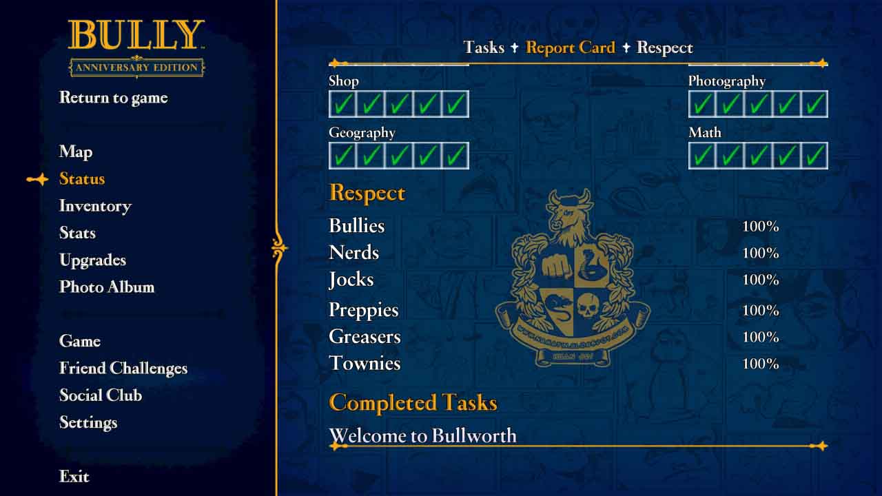 Cheat Bully Anniversary Edition Android Tamat Terbaru Set Cheat