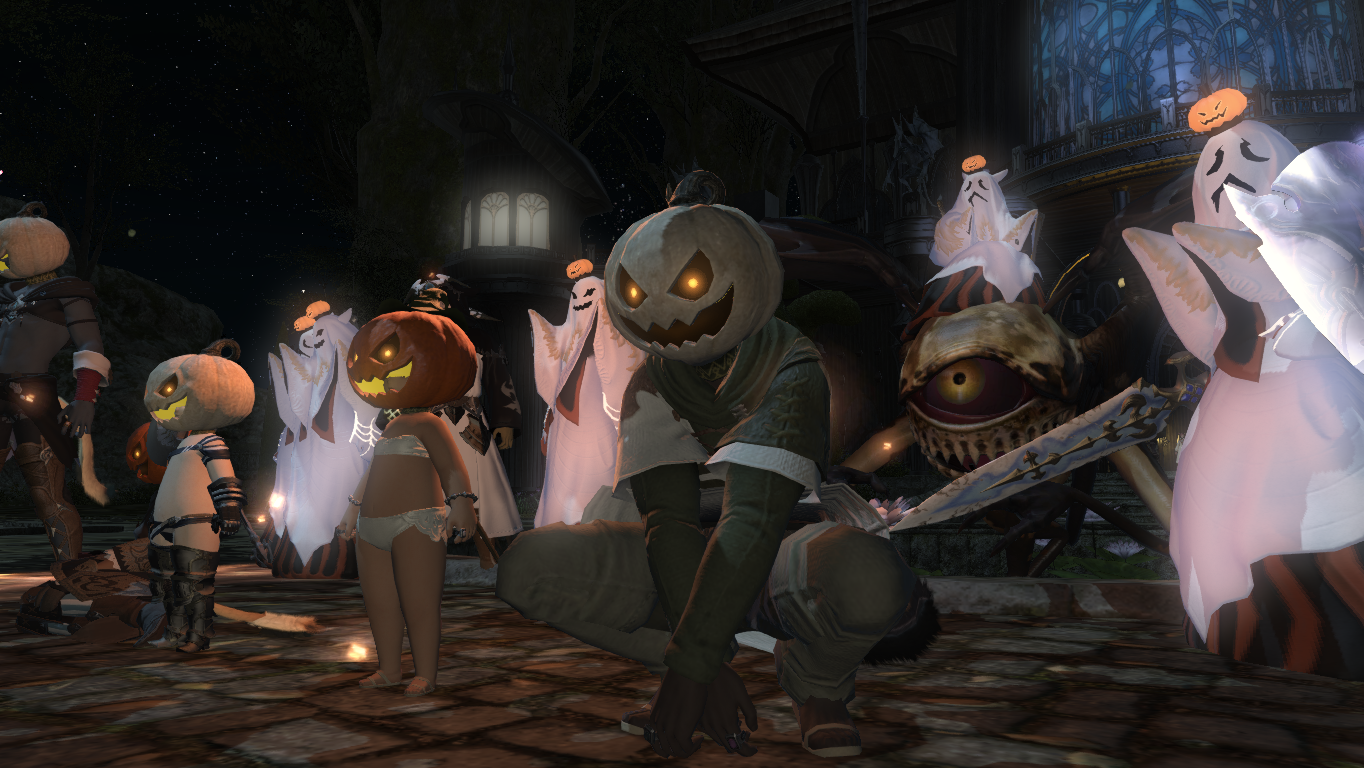 [FFXIV Guide] Halloween-Event with my FC | Final Fantasy XIV Guide