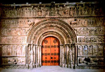 Portalada romànica del monestir de Ripoll