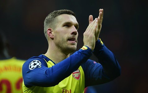 Arsenal star Podolski set to leave in January