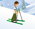 imagem Ben 10 esqui alpino