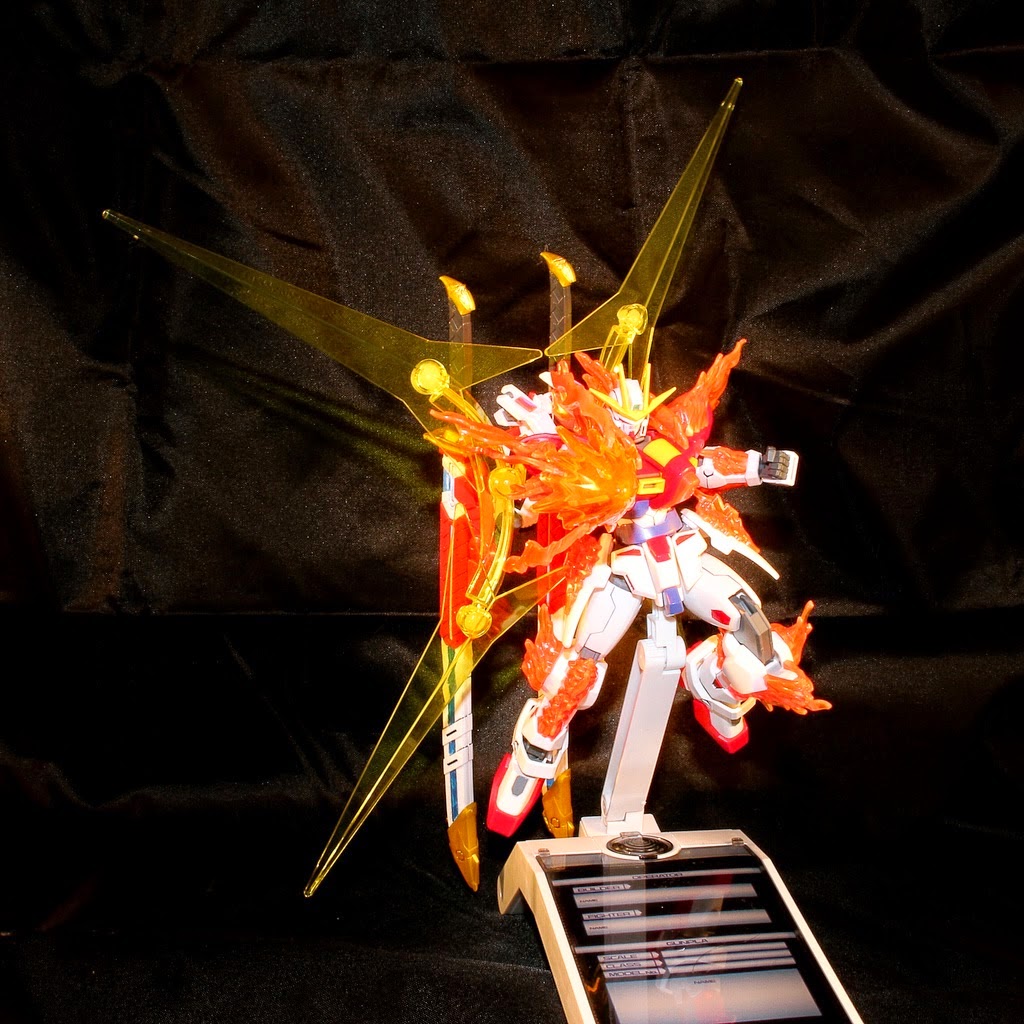 Gundam Family: HGBF 1/144 Star Try Burning Gundam Custom Build