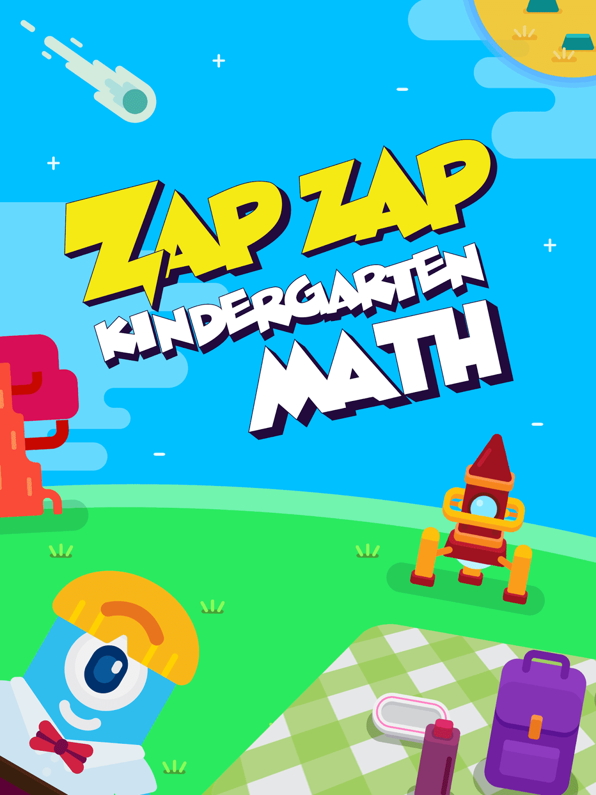 Zap Zap Kindergarten Math Breaking the Summer Slide Building Our Story