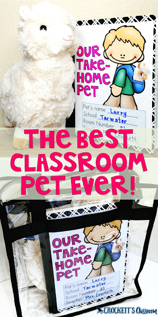 Do  your students want a classroom pet, but you don't want the mess?  Then I have the perfect pet for you!