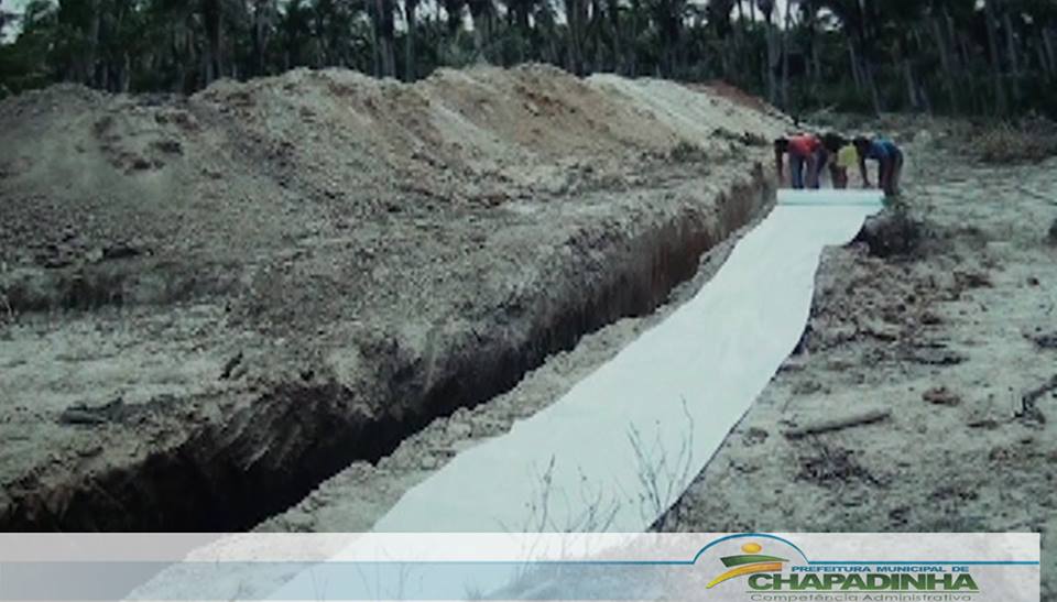 Inédito no Maranhão: Prefeitura de Chapadinha constrói barragem subterrânea