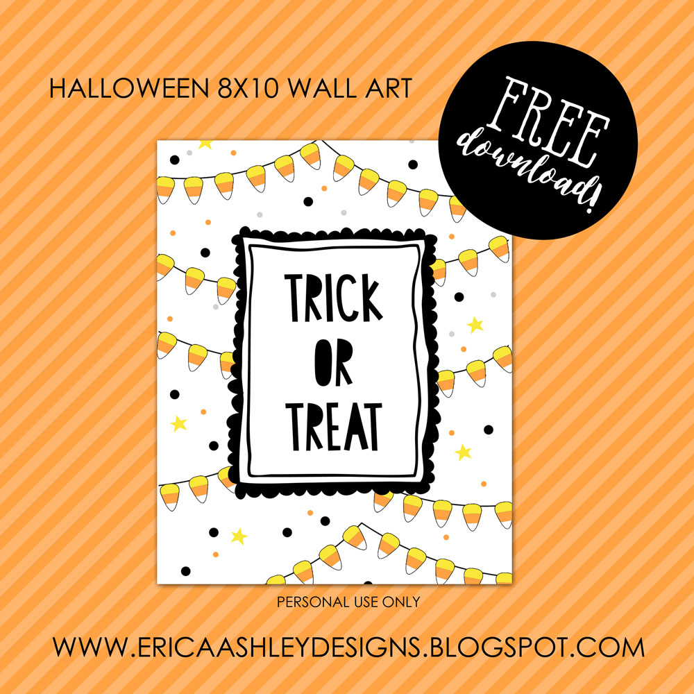 erica ashley designs: Free Halloween Printables!